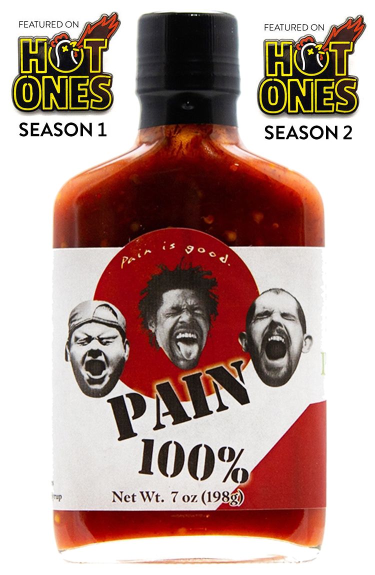 PAIN 100% Chilisauce, 6,5 Unzen