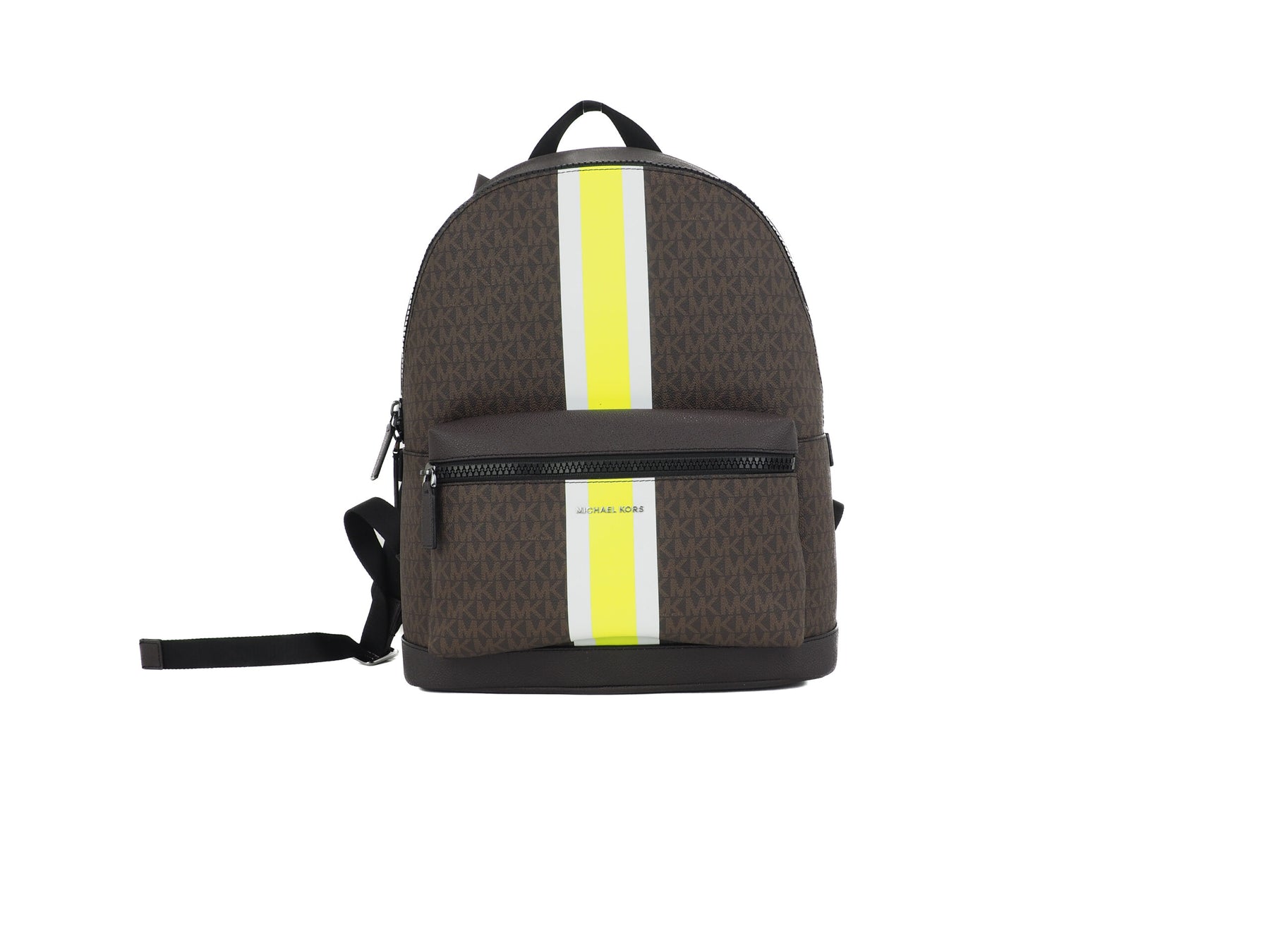 Michael Kors Cooper groß Signature Neon Varsity Stripe Rucksack für Damen