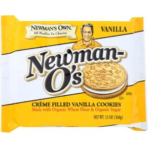 Newman’s Own Vanillecreme Vanillekeks, – 13oz