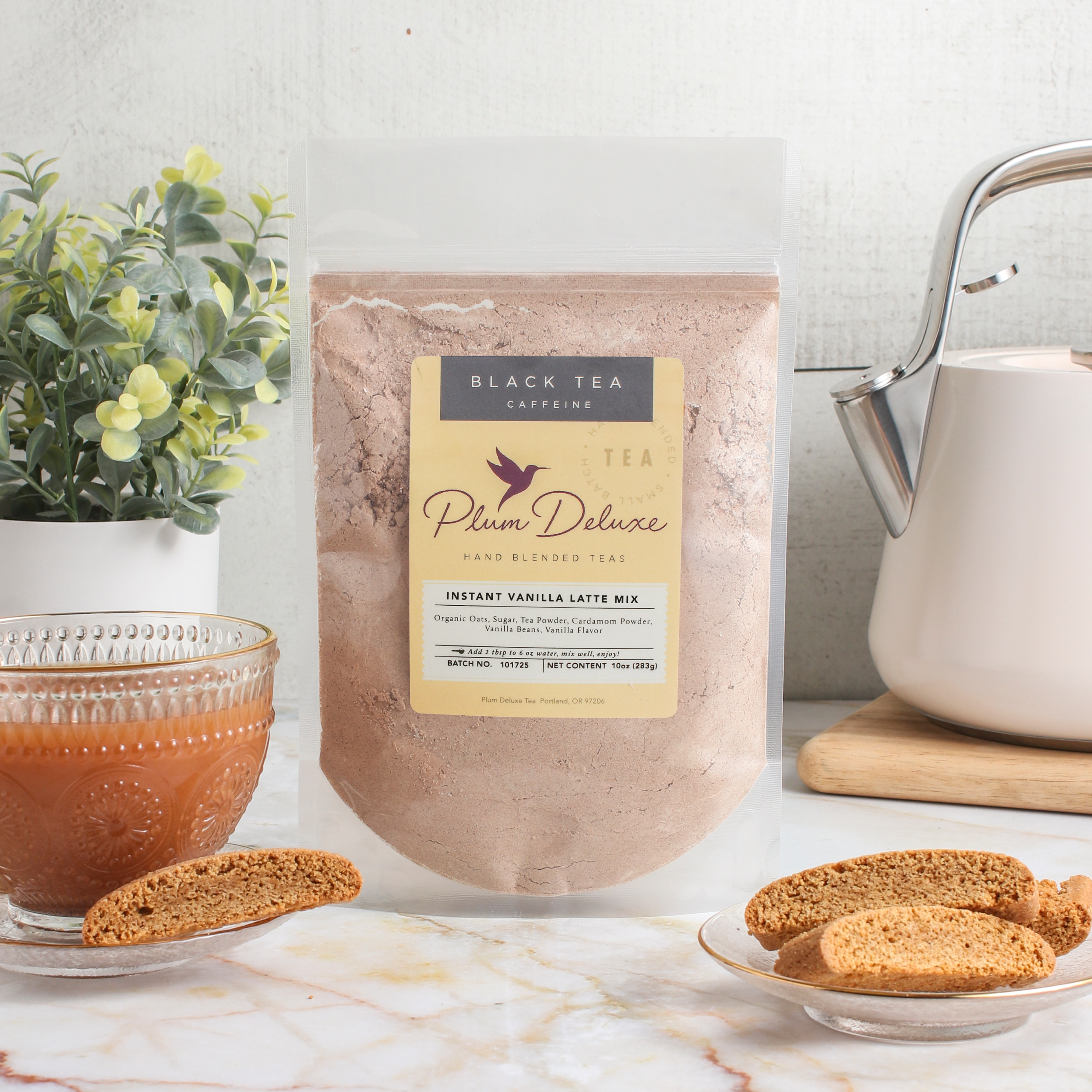 Instant Vanille Tee Latte Mischung
