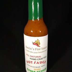 Kevin’s Fire Soße Pfirsich Geister Pfeffer scharfe Saucen – 5oz