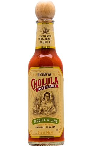 Cholula Reserva Tequila & Limette Chilisauce, 5oz