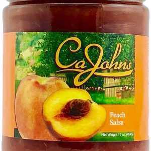 Cajohns Gourmet Pfirsich Salsa, . – 16oz