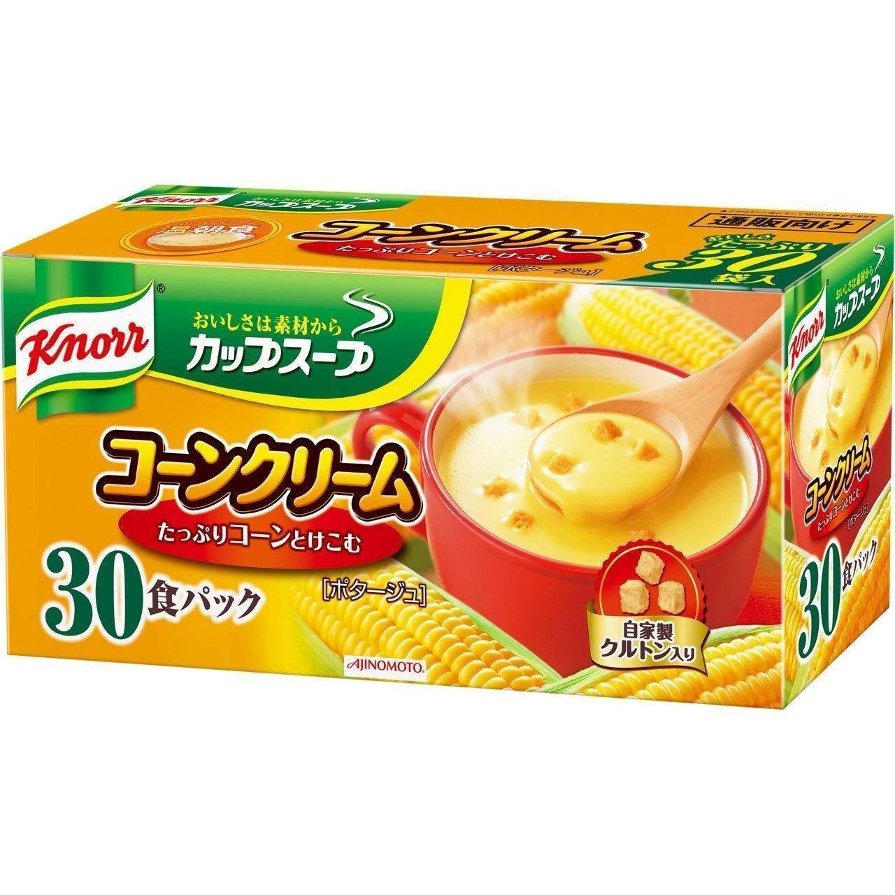 Ajinomoto Knorr Cup Suppe Maiscreme mit Croutons 30 Portionen