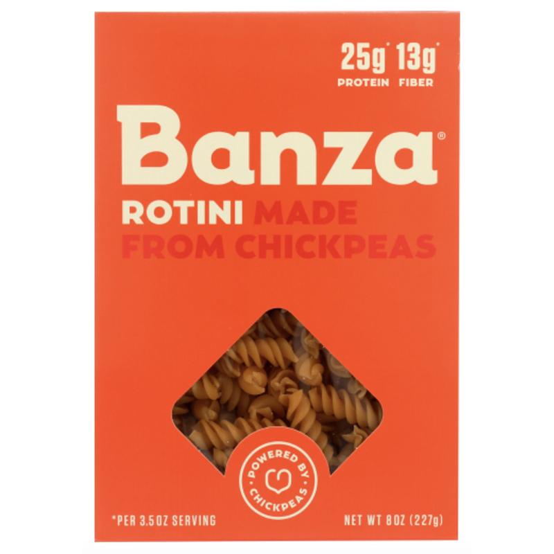 Banza Kichererbsen Pasta Rotini, 8oz