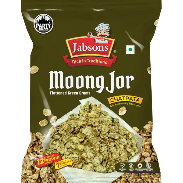 Jabsons Namkeen geröstet Moong Jor, 150g
