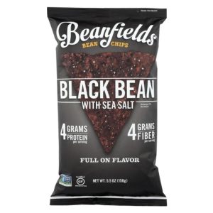 Beanfields schwarze Bohnenchips mit Meersalz, 5.5oz