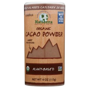 Natierra – Cacao Shaker Pulver, – 4oz