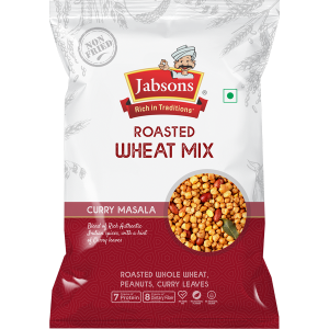 Jabsons Namkeen geröstetes Weizengemisch, – 200g