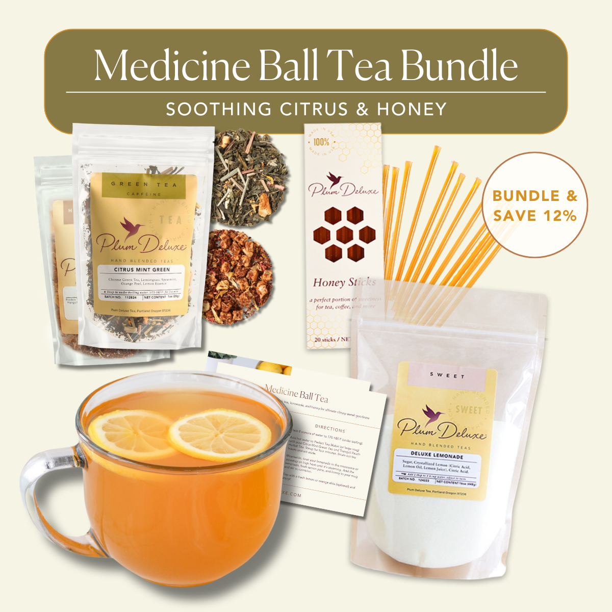 Starbucks Medizin Ball Copycat Rezept Tee Bündel