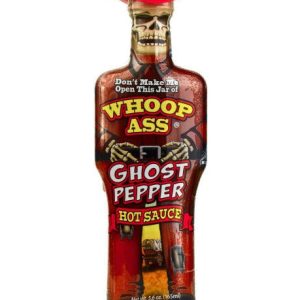 scharfe Sauce Keuchen Arsch Geist Pfeffer in Cowboy geformt Glasflasche mit Sk