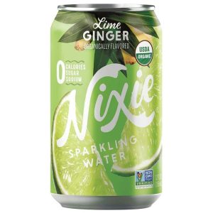 Nixie – Lime Ingwer sprudelnd Wasser, – 12oz