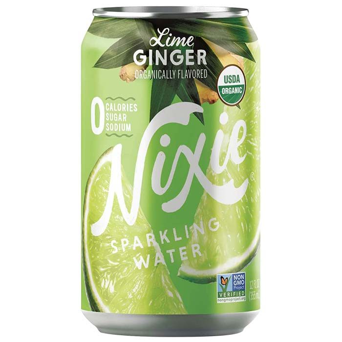 Nixie – Limette Ingwer Sprudelwasser, 12oz