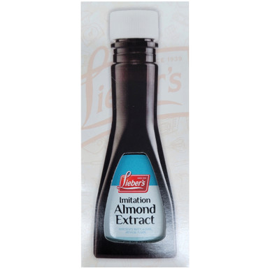 Lieber's Imitation Mandelextrakt, koscher für Passah, 2 Fl oz