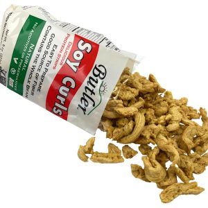 Soja-Curls, nicht gmo