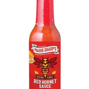 heißer Sauce Marie scharfe rote Hornisse 5 Unzen Hitze 10 $8,98