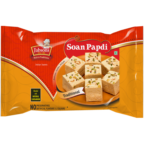 Jabsons Soan Papdi Traditionell, 200g