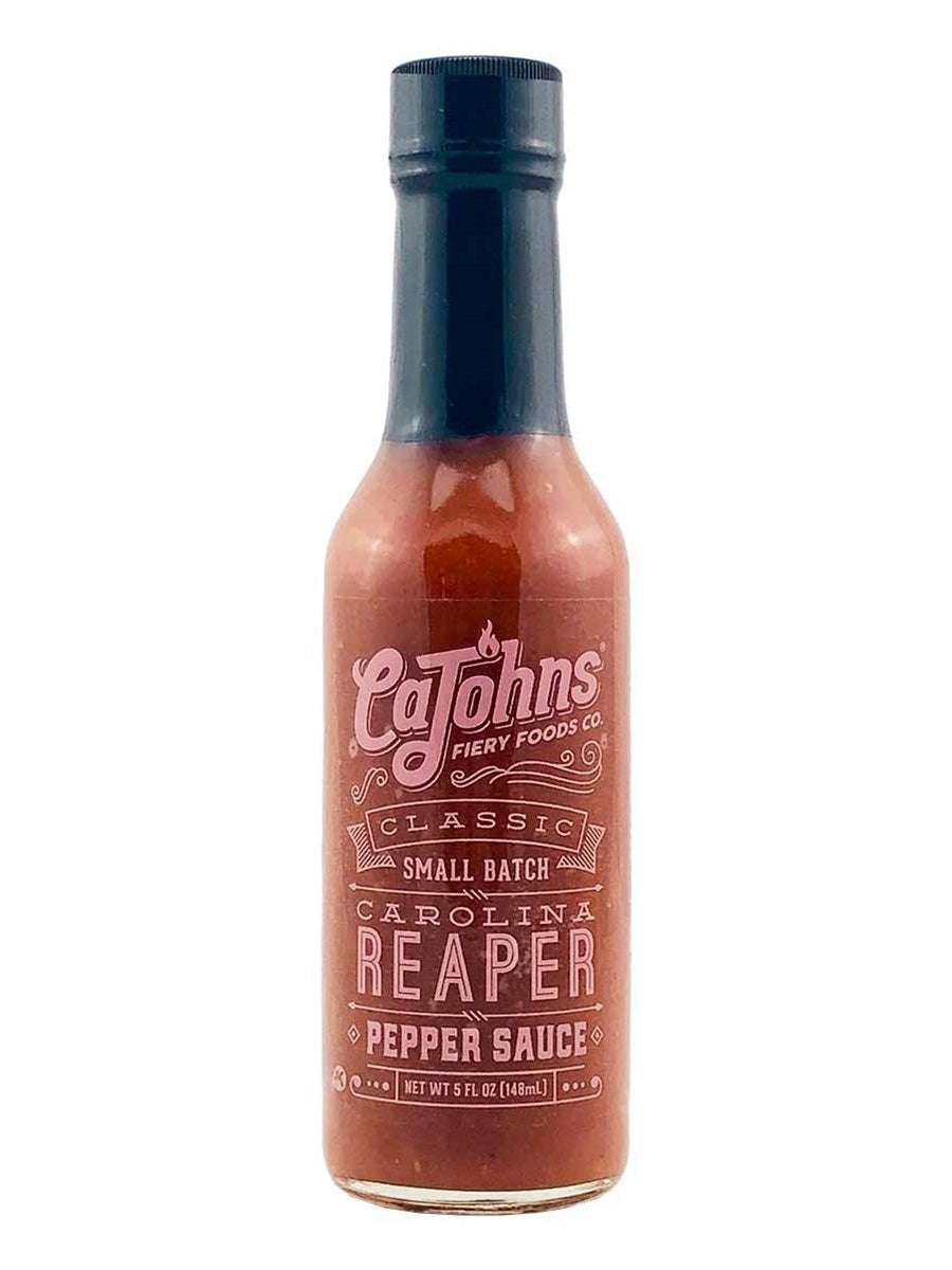 Chilisauce Kleine Charge Klassische Carolina Reaper 5 oz Ca John Fiery Foods