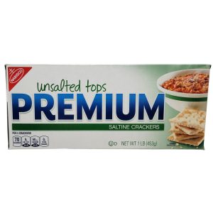 Nabisco nicht gesalzen Tops Premium-Saltin-Cracker – – 1lb