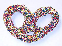 Asher's Gourmet Milchschokolade gesät Pretzels