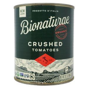 Bionaturae Bio zerkleinerte Tomaten kein Salz hinzugefügt – 28.2 Unze