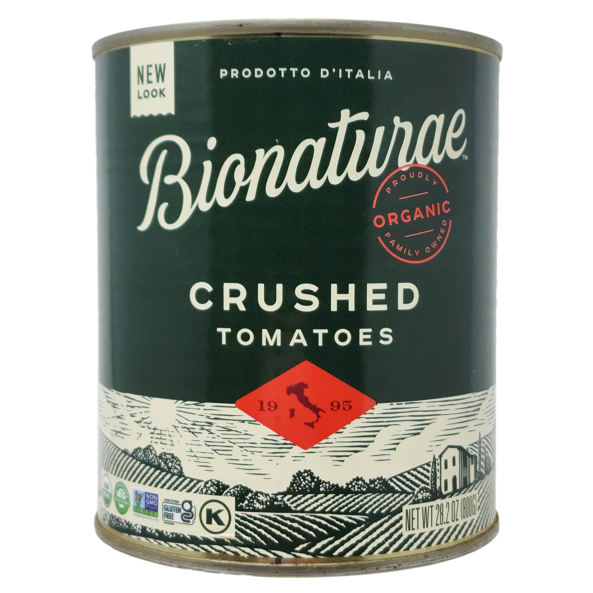 Bionaturae Bio zerkleinert Tomatoes Kein Salz hinzugefügt – 28,2 oz