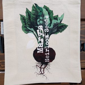 Mary’s Heirloom Seeds “Beet” Bio-Baumwolle-Tote