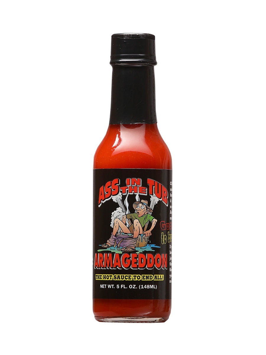 Chilisauce Arsch in der Wanne Armageddon 5 oz Hitze 10+++ Extrakt