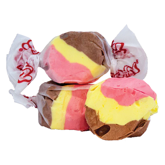 Salzwasser Taffy – Banane Split 1/2 lb