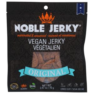 Noble Jerky veganes ruckartiges Original, 2,47oz