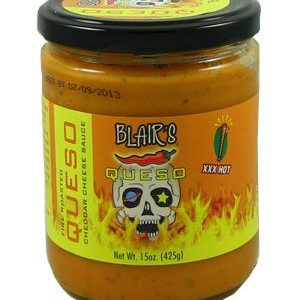 Blair’s Fire gerösteten Cheddar Käse queso Soße xxx heiß, . – 12oz