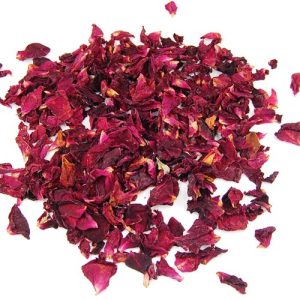 getrocknete Rosenblätter