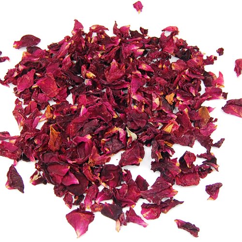 Getrocknete Rosenblätter