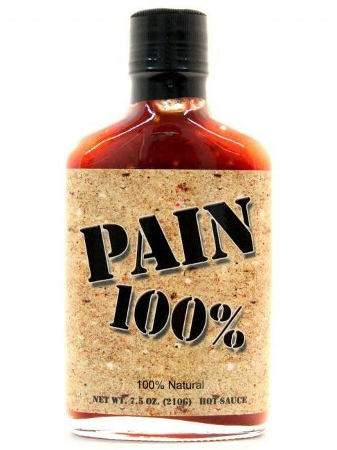 Chilisauce Pain is Good Schmerz 100% Hitze 10