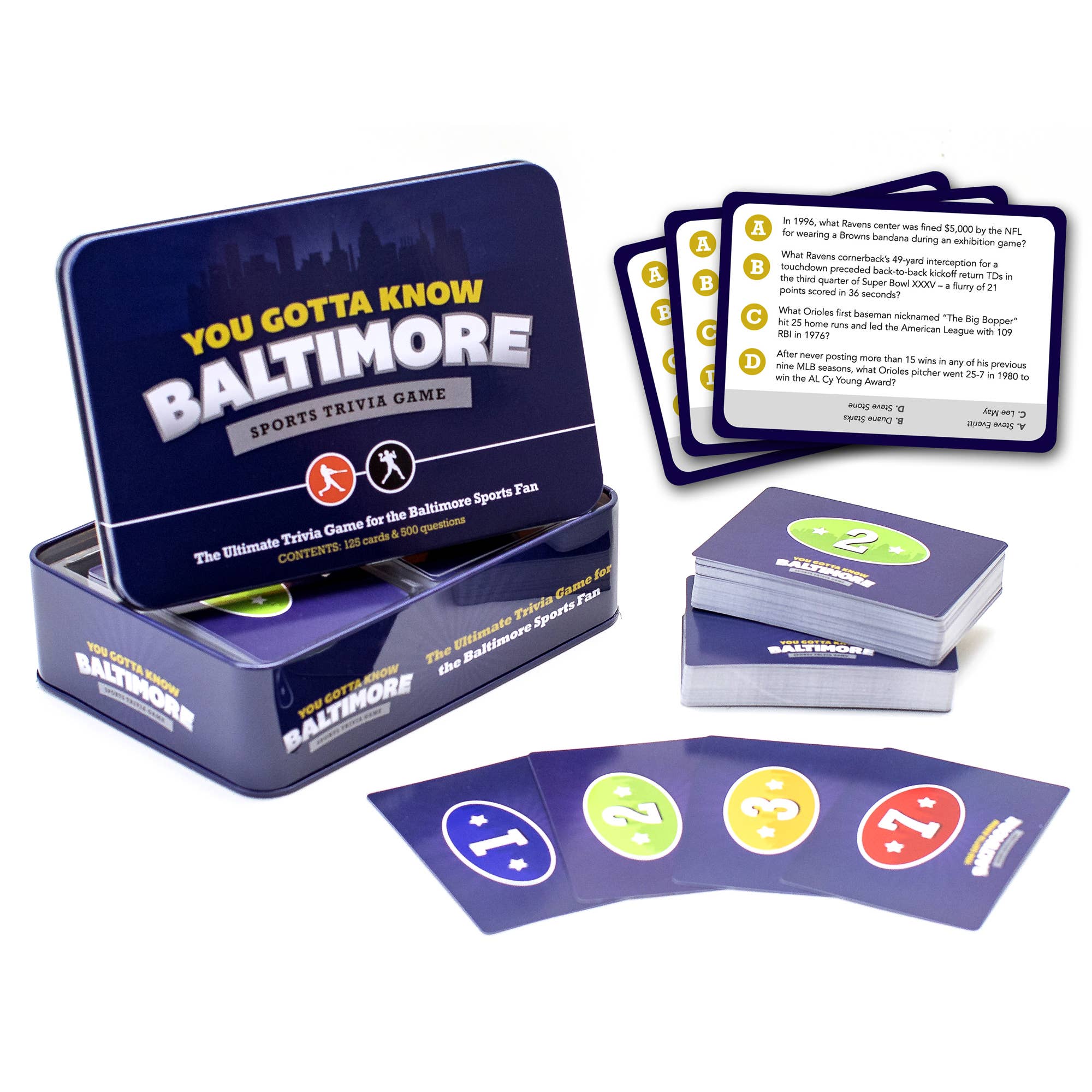 Du musst wissen Spiele – Du musst wissen Baltimore – Sport Trivia Spiel