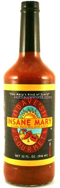 Dave's Gourmet Jetzt läuft: Insane mary von Bloody Mary Mischung