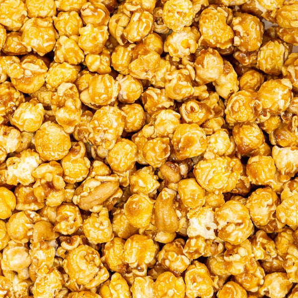Karamell Popcorn mit Cashewnüssen