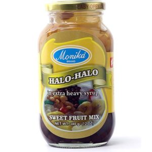 Monika Brand – Halo-Halo in extra schweren Sirup – süßer Fruchtmix – 12 Unzen