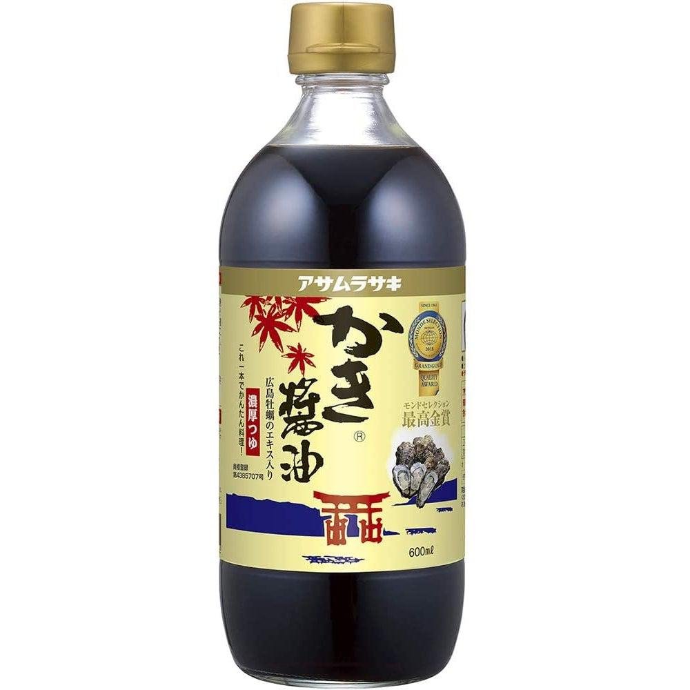 Asamurasaki Kaki Shoyu natürliche Austern Sojasauce 600ml