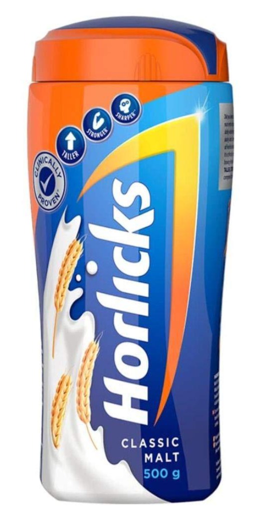 Horlicks Original klassisch Malt Plain, 1,1 lbs (500g)