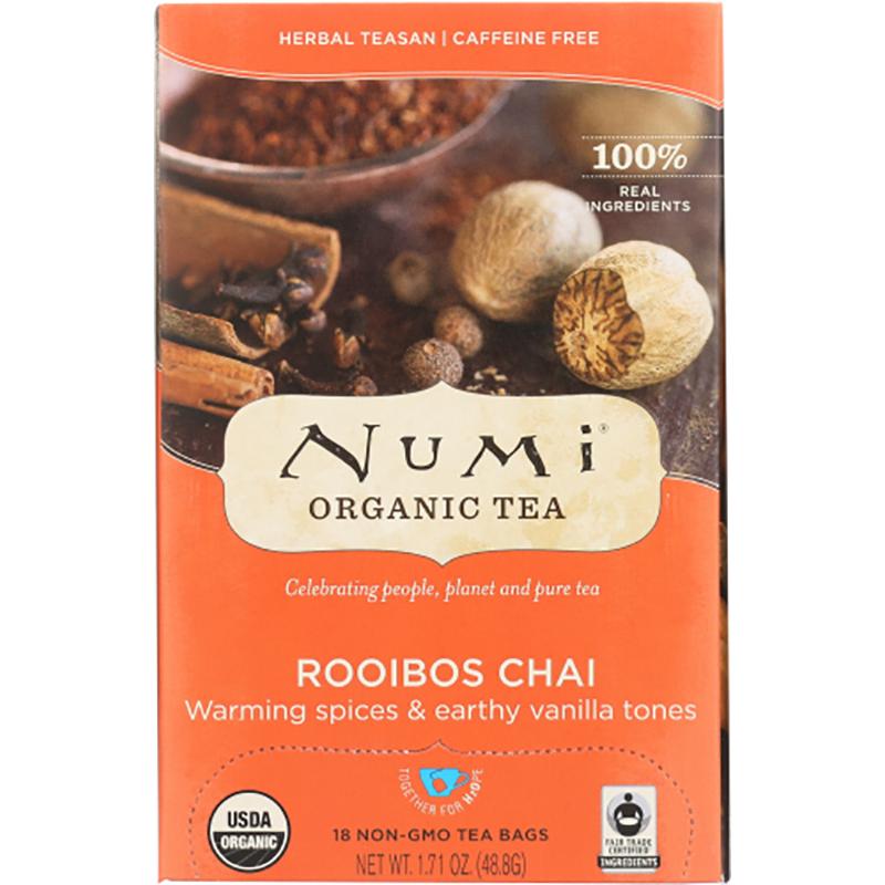 Erfahrung Numi Rooibos Chai – Kräutertee