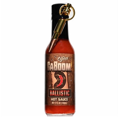 Chilisauce CaBoom! Ballistisch mit Kugel Schlüsselanhänger 5 oz Hitze 10 + + + Extrac