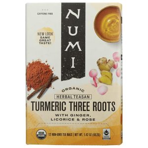 Numi Tee – Kurkuma drei Wurzeln, 12 Beutel