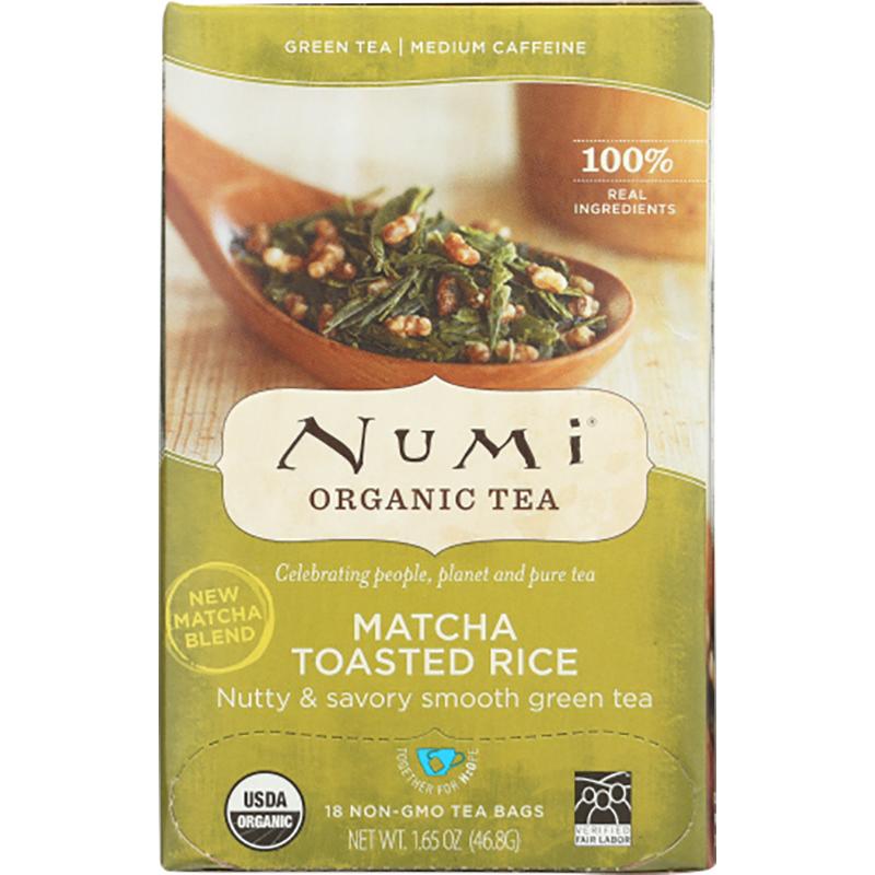Numi Matcha geröstet Reistee – Fetter grüner Tee