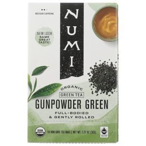 Numi Tee – Schießpulver grüner Tee, 18 Beutel