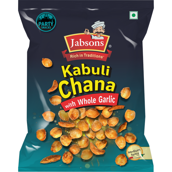 Jabsons Kabuli Chana mit ganzem Knoblauch, 150g