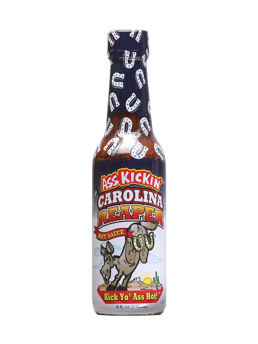Chilisauce Ass Kickin Carolina Reaper 5 oz Hitze 9