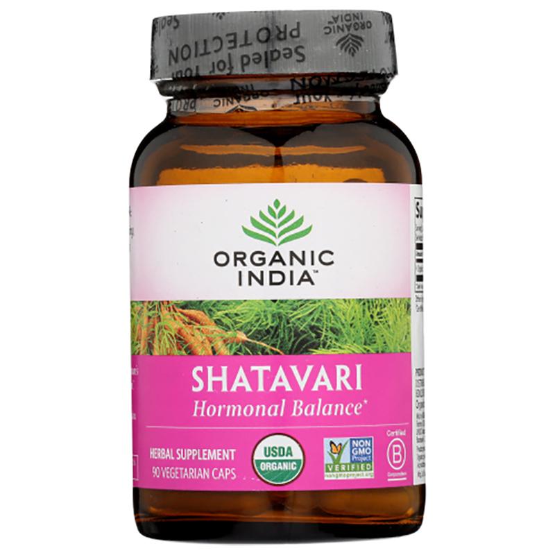 Organic India Shatavari Hormonal Balance, 90 Stück, 4oz