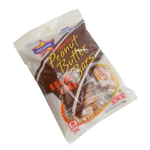 Zuckerfreie Erdnussbutter Bars