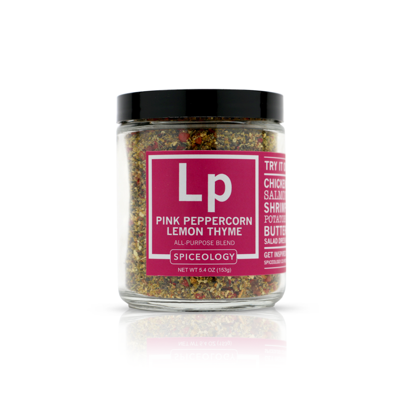 Spiceology Rosa Pfefferkorn Zitrone Thymian Rub